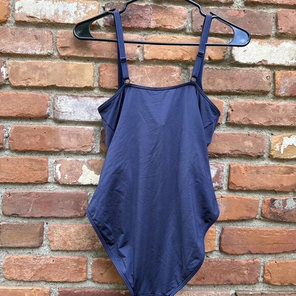 Bond-Eye Blue One Piece Swim Suit Ruched Size Unknown See Measurements - Picture 7 of 7